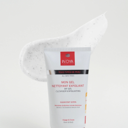 Black Skin Scrub with IN'OYA Exfoliating Cleansing Gel