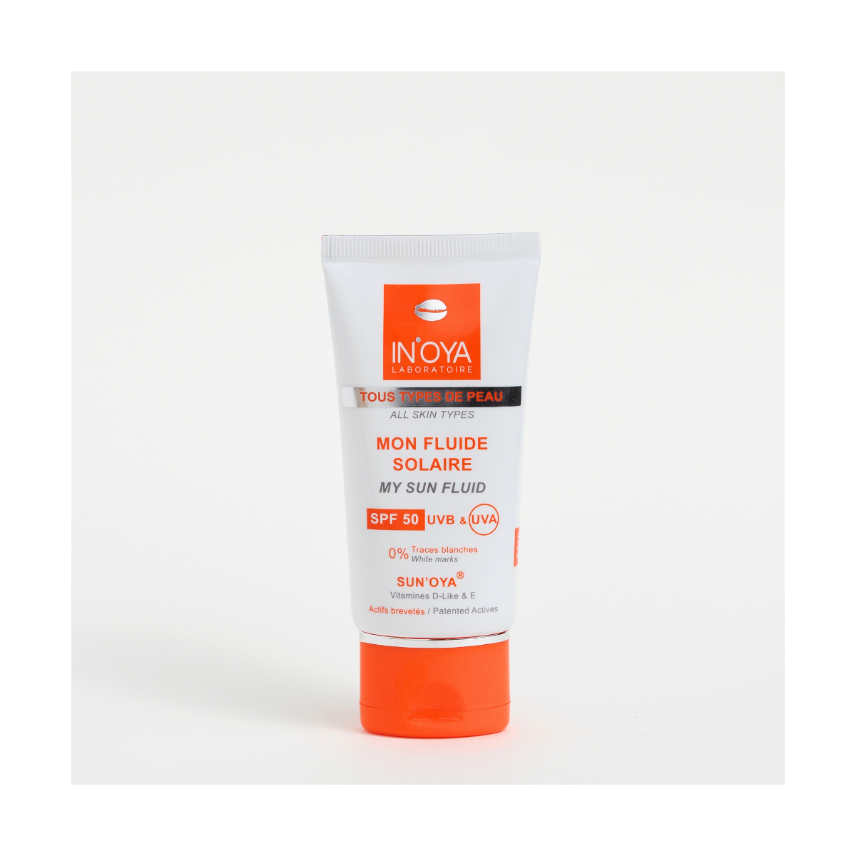 Crème Solaire pour Peau Noire & Mate (SPF 50) - IN'OYA