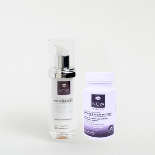 Anti Dark Spot Serum Routine & Food Supplements | INOYA