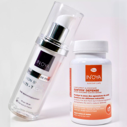 Dark Spot Serum & Sun Protection Supplements Routine | INOYA