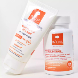 Routine Protection Solaire Pour Peau Noire & Mate - IN'OYA