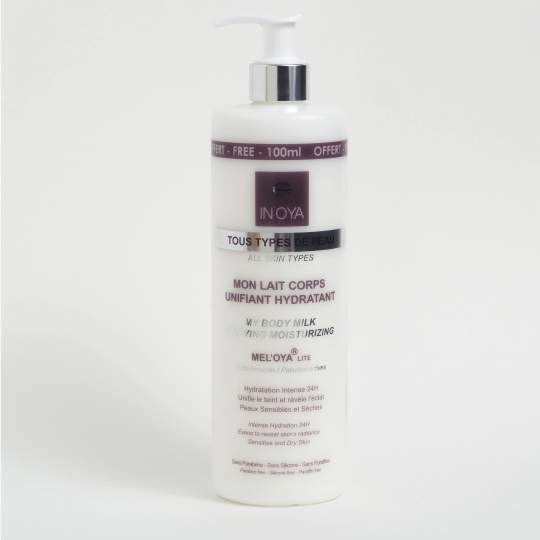 Lait de Corps Unifiant Hydratant pour Peau Noire - IN'OYA Lait de Corps Unifiant Hydratant pour Peau Noire - IN'OYA