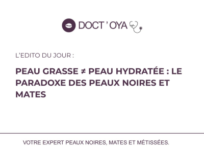 Oily Skin ≠ Hydrated Skin: The Paradox of Dark and Brown Skin
